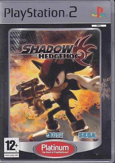 Shadow the Hedgehog - PS2 - Platinum (B Grade) (Genbrug)